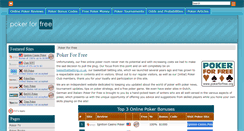 Desktop Screenshot of pokerforfree.org